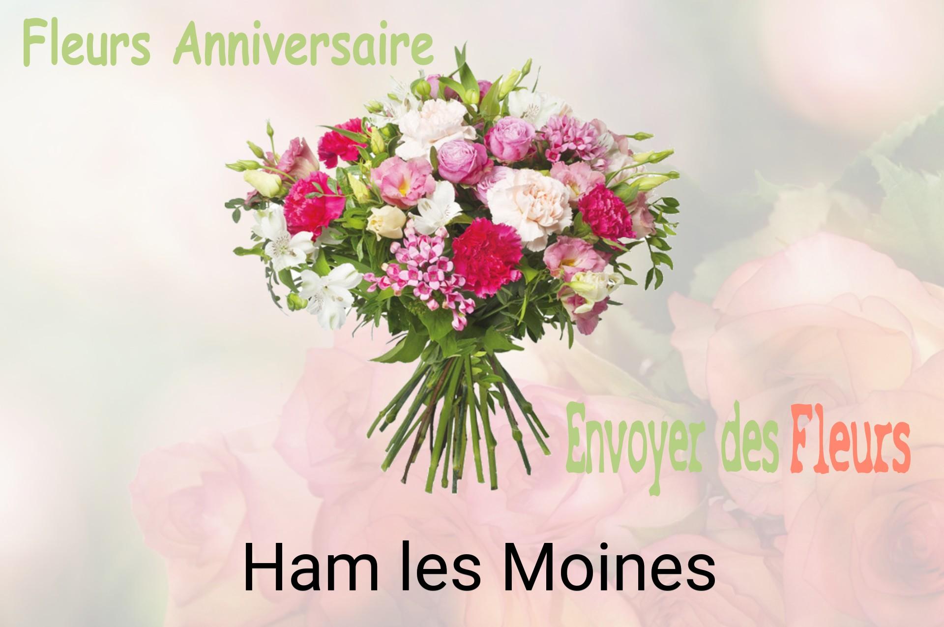 Bouquet de fleurs d’anniversaire livré à Ham-les-Moines